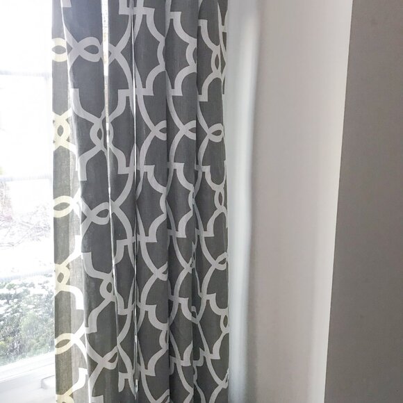 🎬✨Tv Show “SUITS” - (Set of x2) Custom Linen Drapes- Meghan Markle/Rachel Zane - Picture 1 of 8